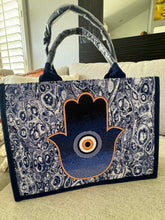 Load image into Gallery viewer, Hand-made lucky eye Large Bag