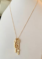 Vertical Names Personalized Necklace