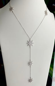 Five Star Lariat Necklace