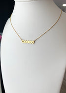 Bubble Name Necklace