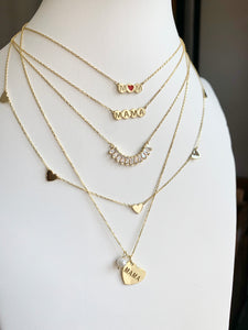 Bubble Name Necklace