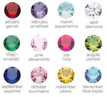 Load image into Gallery viewer, Single Stone Birthstone Necklace