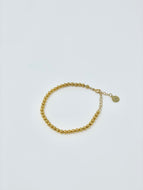 Small Sterling Silver Sphere Chain bracelet