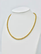 Sterling Silver Small Sphere Necklace