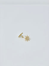 Load image into Gallery viewer, Sterling Silver Star Earrings