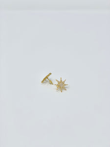 Sterling Silver Star Earrings