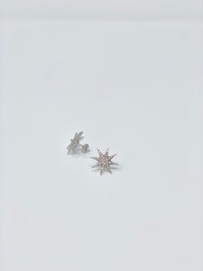 Sterling Silver Star Earrings