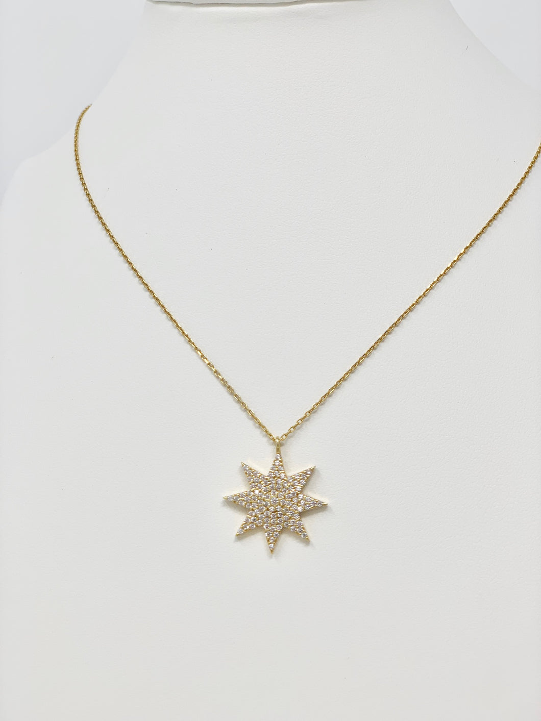 Sterling Silver Star Necklace