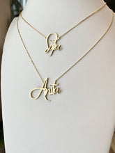 Load image into Gallery viewer, Cursive Font Personalized Necklace