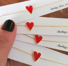 Load image into Gallery viewer, Enamel Heart Bracelet