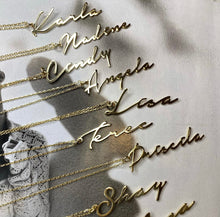 Load image into Gallery viewer, Mon Petit vertical necklace