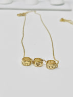 Personalized Rings Necklace