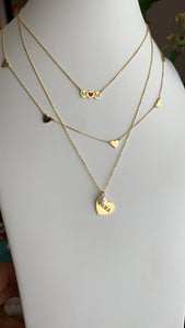 Five Hearts Necklace